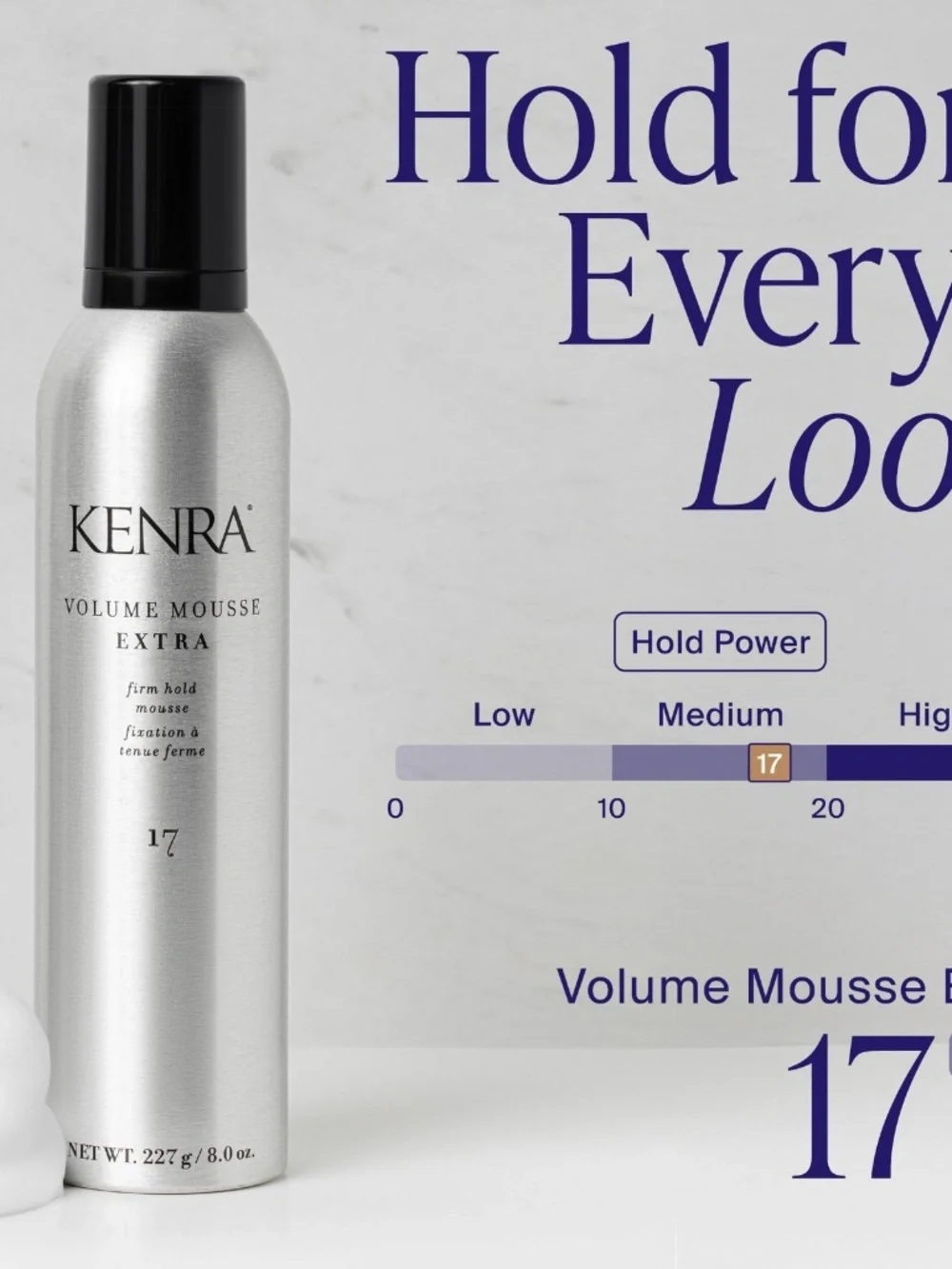Kenra Volume Mousse Extra 17 - 8 oz Firm Hold